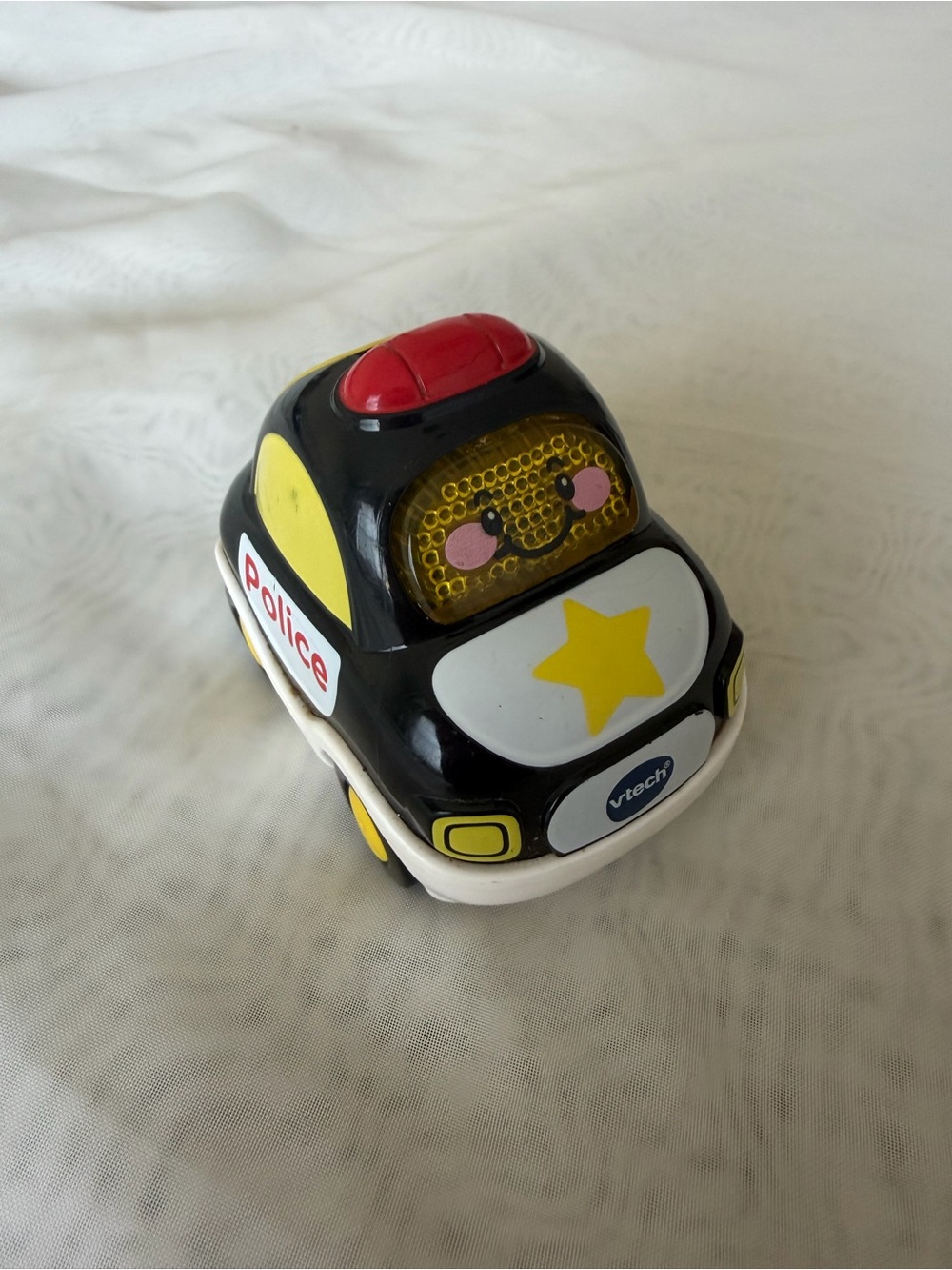 VTech Little Police Car Toy - Black and Yellow